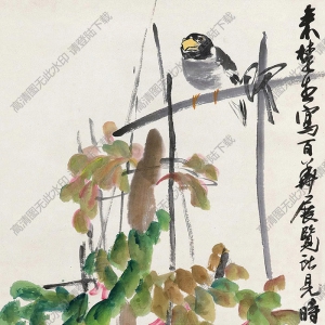 來(lái)楚生國(guó)畫 春色 高清大圖下載