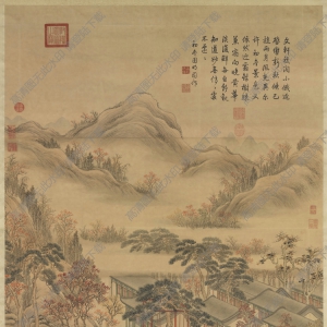 十二月禁御圖10-十月景 應(yīng)鐘協(xié)律-高清大圖下載
