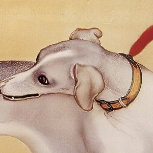 郎世寧_十駿犬圖03_蒼水虬_高清名畫(huà)下載