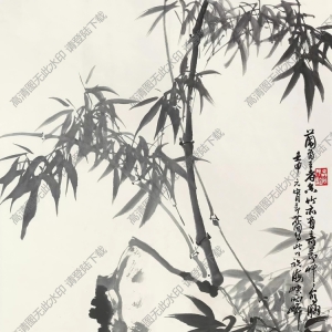 張世簡(jiǎn)_三君子圖_蘭為王者香_高清大圖下載