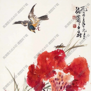 張世簡(jiǎn)國畫_花鳥_高清大圖下載